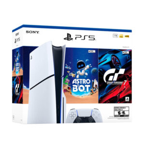 Sony PS5 Slim Disco Bundle Gran Turismo Y Astrobot (Dos Juegos)