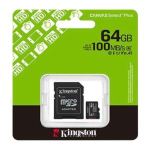 Memoria Microsd Kingston 64GB Canvas Select Plus SDCS3/64GB