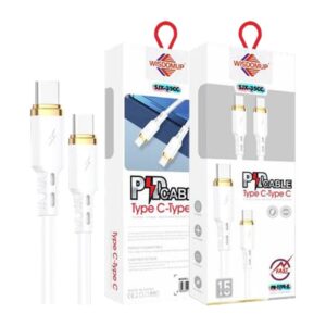 Cable de Carga y Datos Tipo C a Tipo C Wisdomup