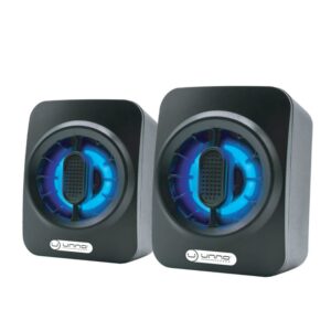 Bocina para Computadora USB 2.0 -6W RGB UNNO SP9025BK