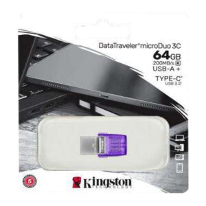 Memoria USB Kingston Duo DTDUO3CG3 64GB Tipo C