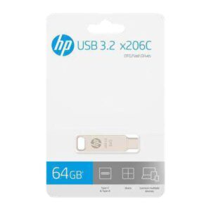 Memoria USB HP Tipo C 64GB X206C 3.2