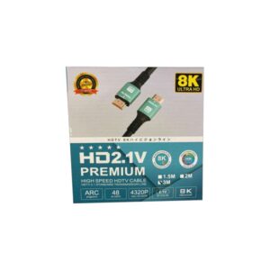 Cable HDMI 2.1V 3M 60HZ 8K
