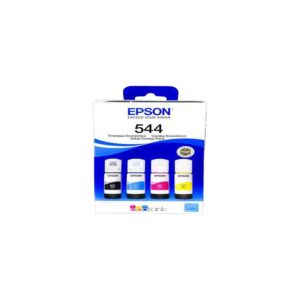 Pack de Tinta Epson 544 (Negro, Cyan, Magenta y Amarillo, 4 Unidades)